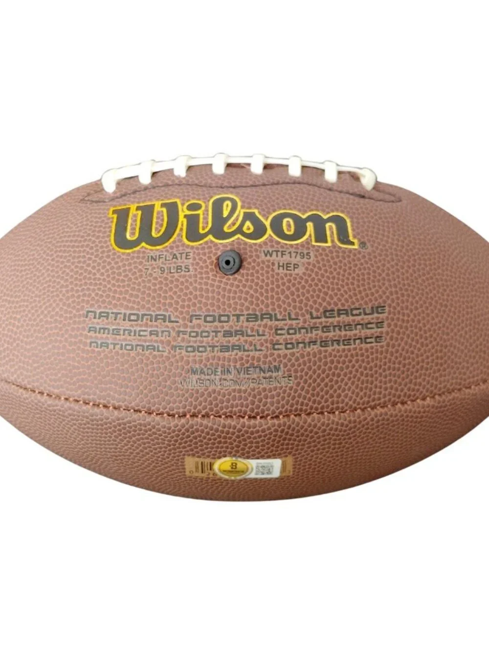 Rachaad White Signed Wilson Football Tampa Bay Buccaneers BAS COA Proof